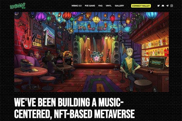 WBMC - a music-centered NFT-based metaverse WBMC - a music-centered NFT-based metaverse